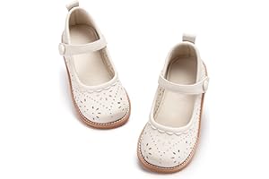 ESTINE Toddler Girl Mary Jane Dress Shoes-Girls School Uniform Oxford for Wedding Party