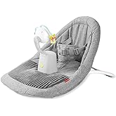 Skip Hop Baby Ergonomic Activity Floor Seat for Upright Sitting Lightweight and Travel-Friendly Silver Lining Cloud Grey Age 0+