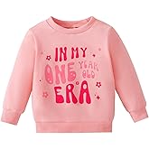 DOSYZTO Toddler Baby Girl First Birthday Outfit In My One Year Old Era Sweatshirt Tops Little Princess 1st Birthday Clothes