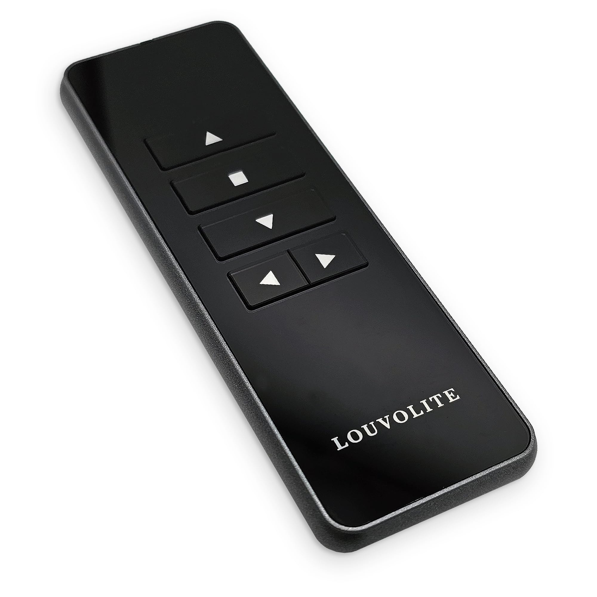Louvolite R1940, R1942 (6 Ch), R1944 (16 Ch) Push Button Remotes for 1200/1800 Series Motorised Blinds (R1942-BK, Black) — image 1
