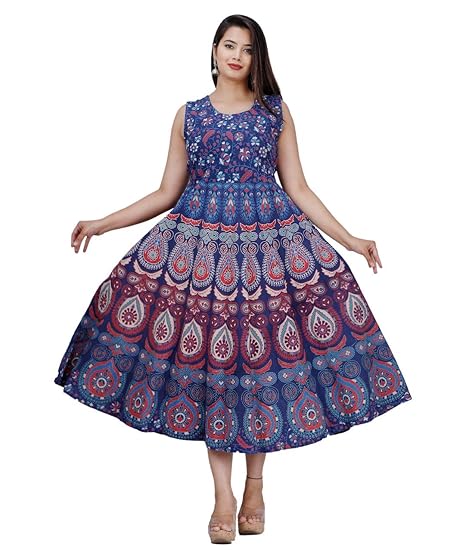 Women's Cotton Anarkali Kurta