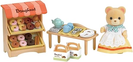 Amazon シルバニアファミリー お店 あげたてドーナツ屋さんセット 家具 おもちゃ