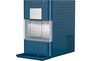 FRIGIDAIRE Gallery EFIC255 Countertop Crunchy Chewable Nugget Ice Maker, 44lbs per Day, Auto Self Cleaning, 2.0 Gen, Navy