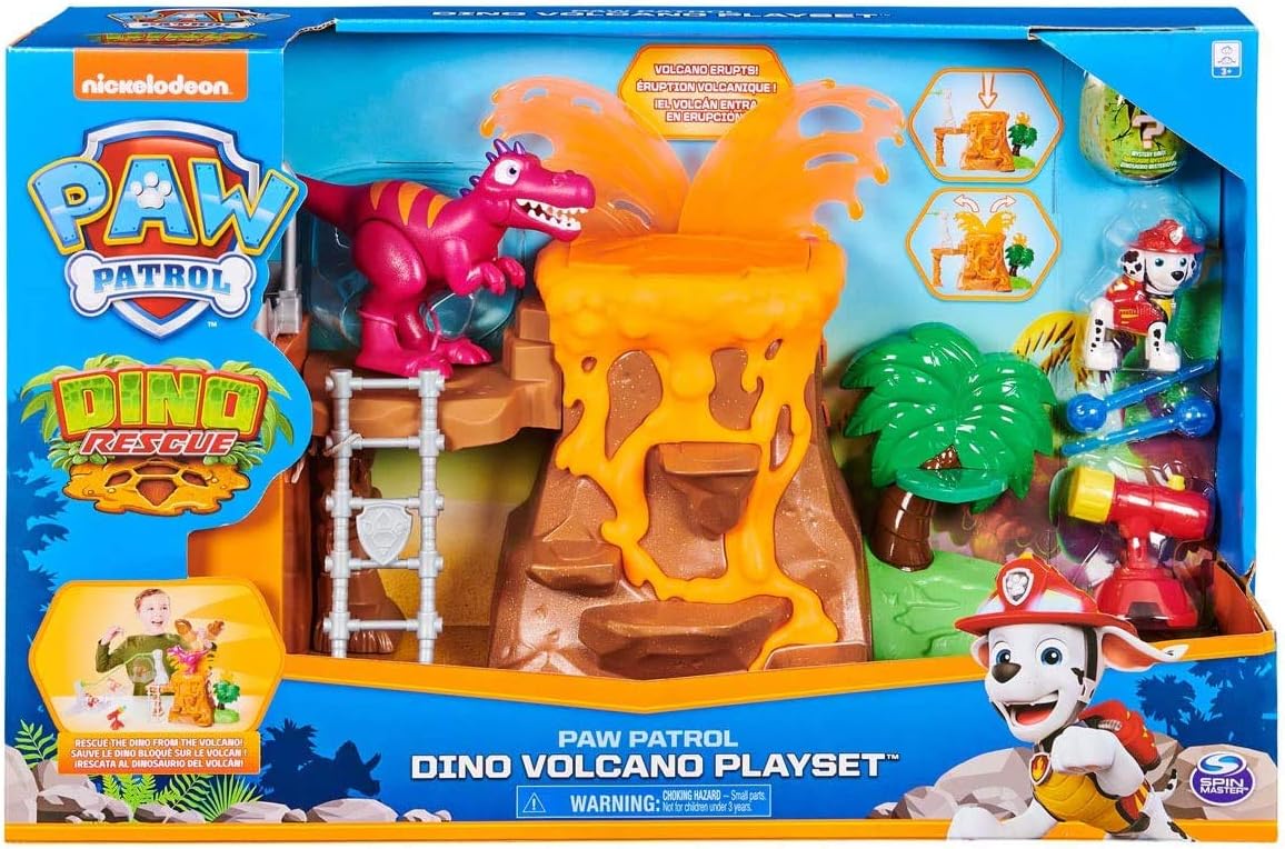 PAW Patrol Dino Rescue Volcano Playset 