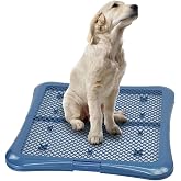 petphabet Training Pad Holder Floor Protection Dog Pad Holder Mesh Training Tray (L-24"x24")&hellip;
