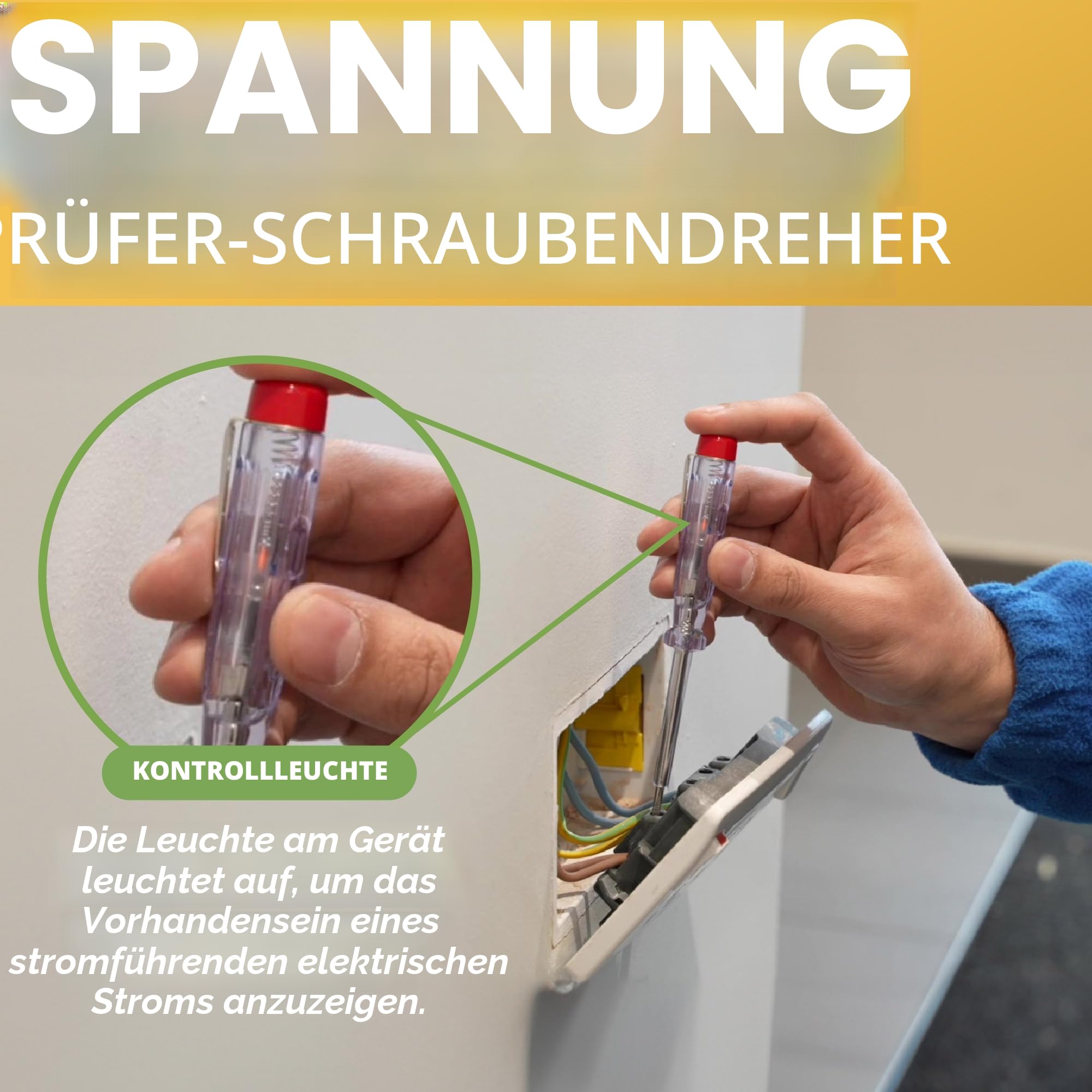 BLOSTM Isoliertes Schraubendreher-Set - 8-teiliges 6