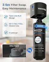 Waterdrop 10UB-B Under Sink Filter with Matte Black Faucet NSF 42 11000 Gallons view 9