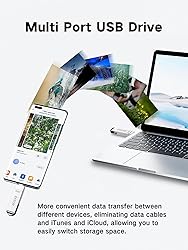 EATOP USB3.0 Flash Drive 32GB Phone Memory Stick