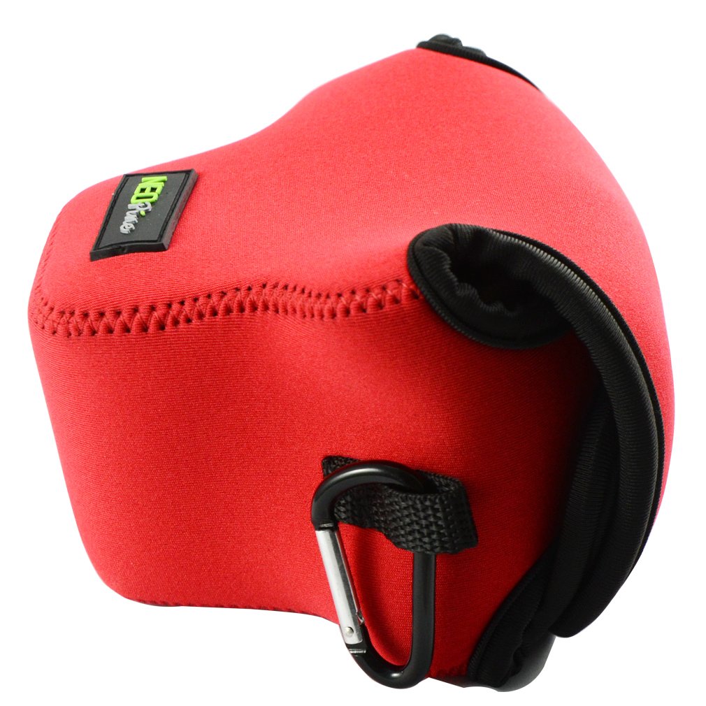 First2savvv Rojo Funda Cámara Reflex Neopreno Protectora para ...