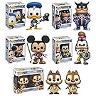 Pop! Disney: Kingdom Hearts King Mickey, Donald Duck, Goofy, Pete, and Chip and Dale Vinyl Figures Set of 5