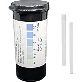 Bartovation Total Dissolved Iron Test Strips, 0-10 ppm, 25-Pack | Vial of 25 Strips, for Measuring Water Quality, Made in USA
