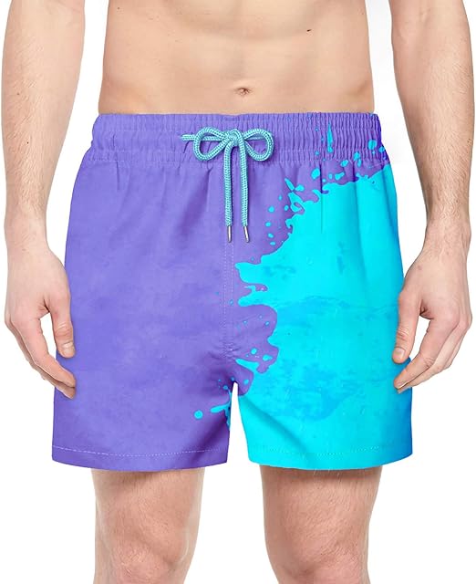 GXQQ Mens Swim Trunks with Mesh Pocket purple XLarge Amazon.co.uk Clothing