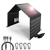 NHZOTUD 20W Portable Solar Panels Charger Foldable