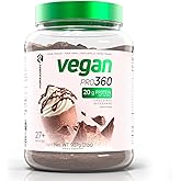 Forzagen Vegan Protein 360 2 Lbs 27 Servings, Plant Based Protein Extracted from Quinoa, Brown Rice and Pea Isolate Protein, Dairy, Soy and Gluten Free, Nom GMO (Chocolate Milkshake)