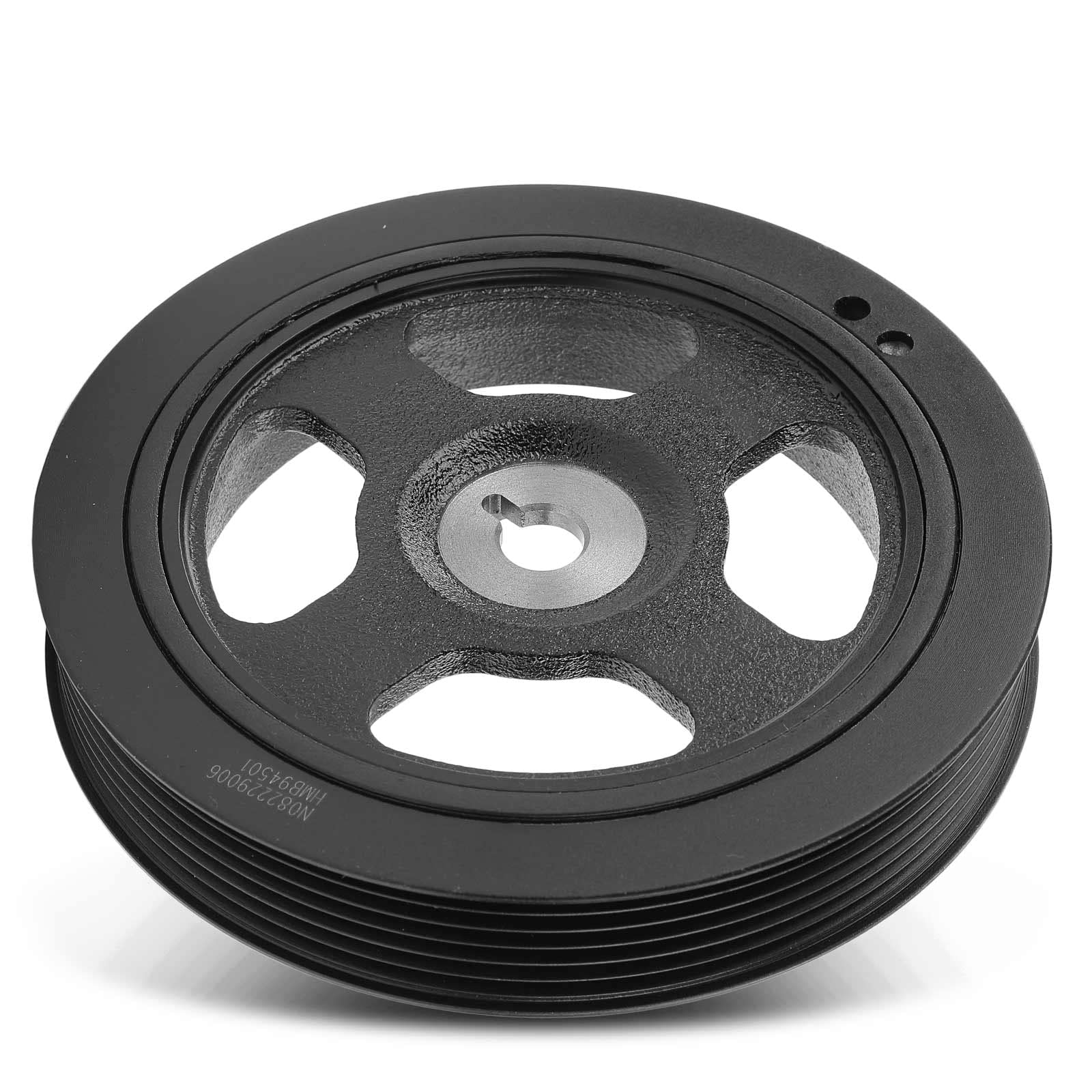 Photo 1 of A-Premium Engine Harmonic Balancer Crankshaft Pulley Compatible with Kia Soul 10-16 18-19, Rio 12-20 & Hyundai Accent 12-19, Veloster 12-14, Creta 17-20, DOHC L4 1.6L, for# 231242B710, 231242B010