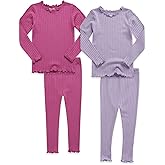 VAENAIT BABY 6M-12Y Kids Toddler Junior Girls Boys Soft Comfy Modal Tencel Sleepwear Pajamas 2pcs/4pcs Set