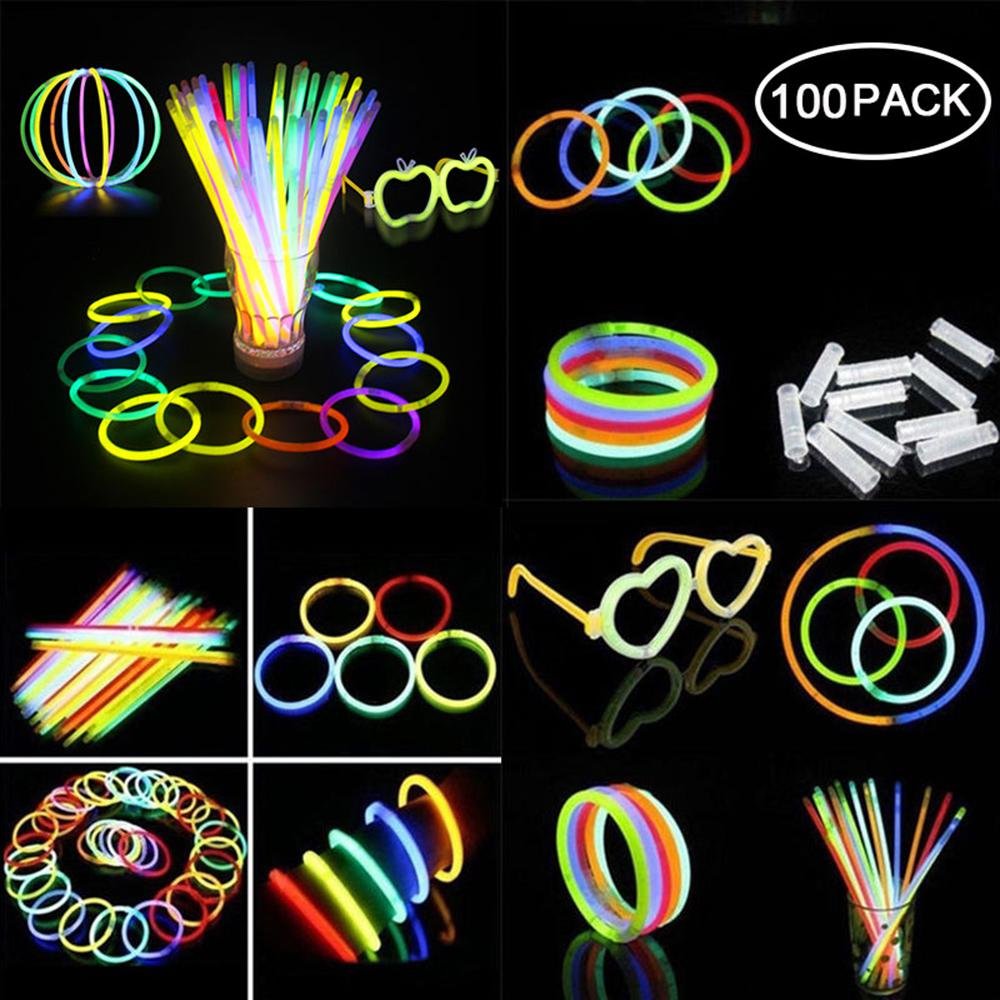 Fluorescente Brillante Bodas Kit de Luz Fluorescente para Fiestas AOLVO