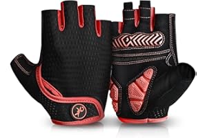 MOREOK Cycling Gloves Bike Gloves for Men/Women-[5MM Gel Pad] Half Finger Bicycle Biking Gloves for Cycling/Weight Lifting/Gym/Motorcycle/Outdoor Sports