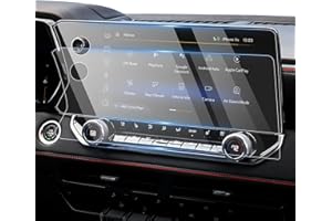 Karltys 2 Pack Screen Protector for 2026 2025-2023 Chevy Colorado ZR2 Z71 /GMC Canyon AT4 /Denali /AT4X /Elevation, 11.3-Inch Touchscreen Tempered GlassScreen Cover Anti Glare Colorado Accessories