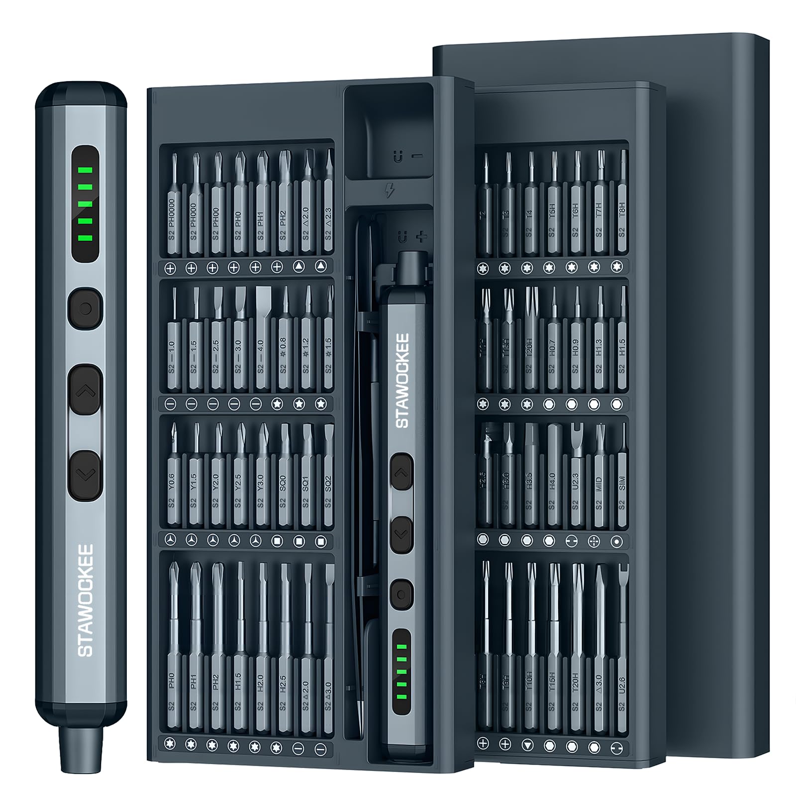 Mini Electric Screwdriver, 68 in 1 Mini Precision
