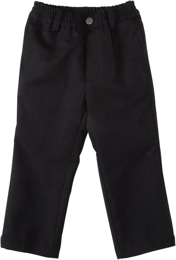 ELand Kids Dress Pants (Toddler/Kid) EK Navy Clothing