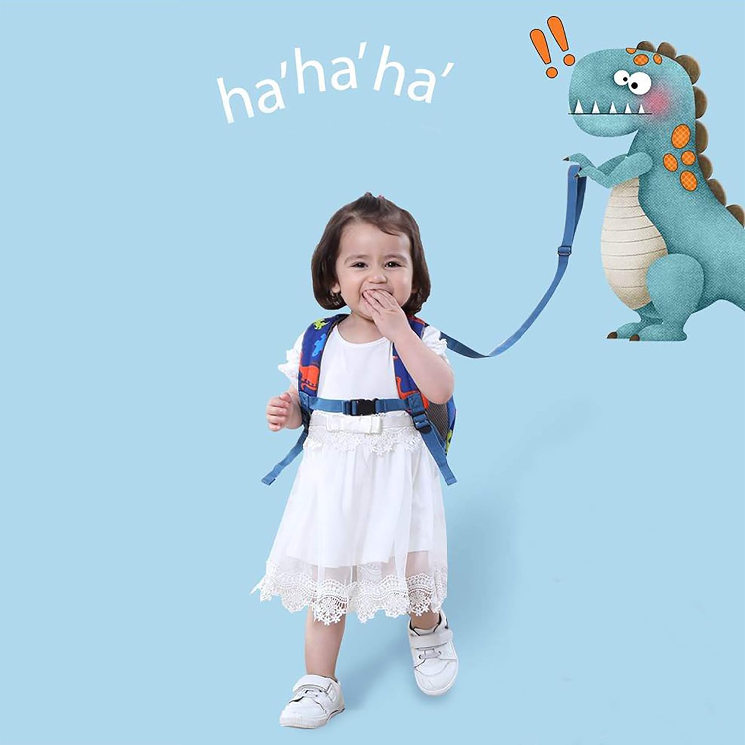 dinosaur child leash
