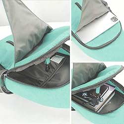 WATERFLY Crossbody Sling Backpack Sling Bag Travel