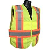Radians SV23-2ZGM-3X/5X Polyester Mesh Class-2 Expandable Two Tone Vest