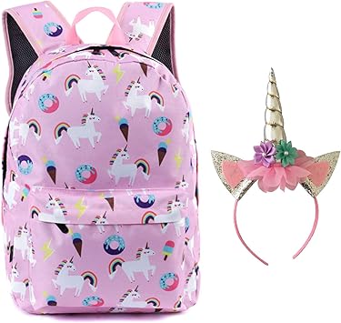 mochila unicornio colegio
