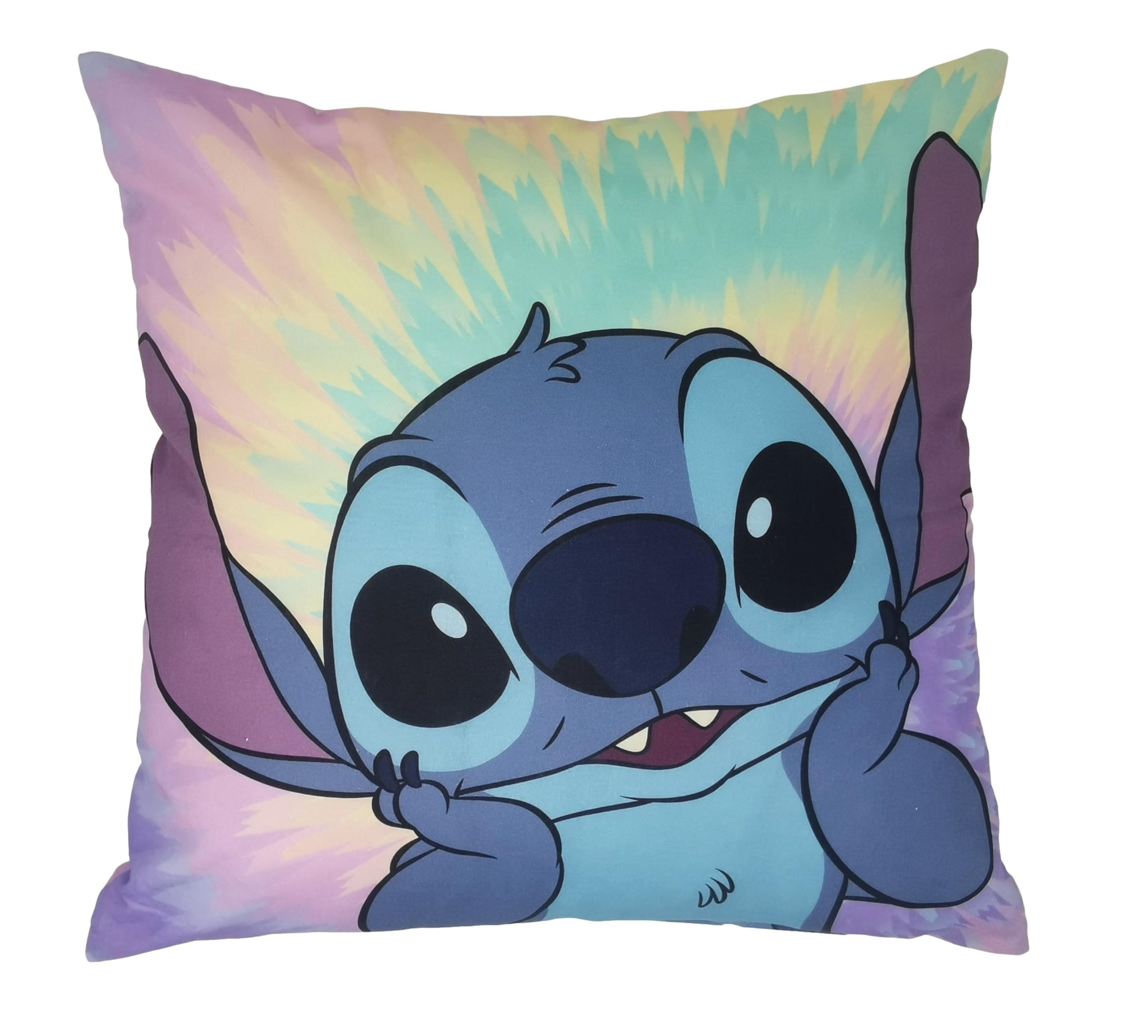 Theonoi Children's Cushion Cover Decorative Cushion Cover 40 x 40 cm without Filling Made of Cotton (Stitch)