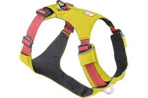 Ruffwear, Hi & Light, Everyday Lightweight Dog Harness, Trail Running, Walking, Hiking, All-Day Wear, Lichen Green, Large/X-L