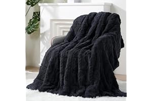 Eazfy Pro Super Soft Fuzzy Sherpa Fleece Weighted Blanket, 15 lbs Dual Sided Fluffy Heavy Weighted Blankets for Adults - No Bunching with Double Layers of Soft Inner Lining (60"x 80", 15 Pounds)
