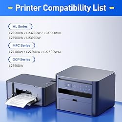 TN760 Black Toner Cartridge 2-Pack Compatible