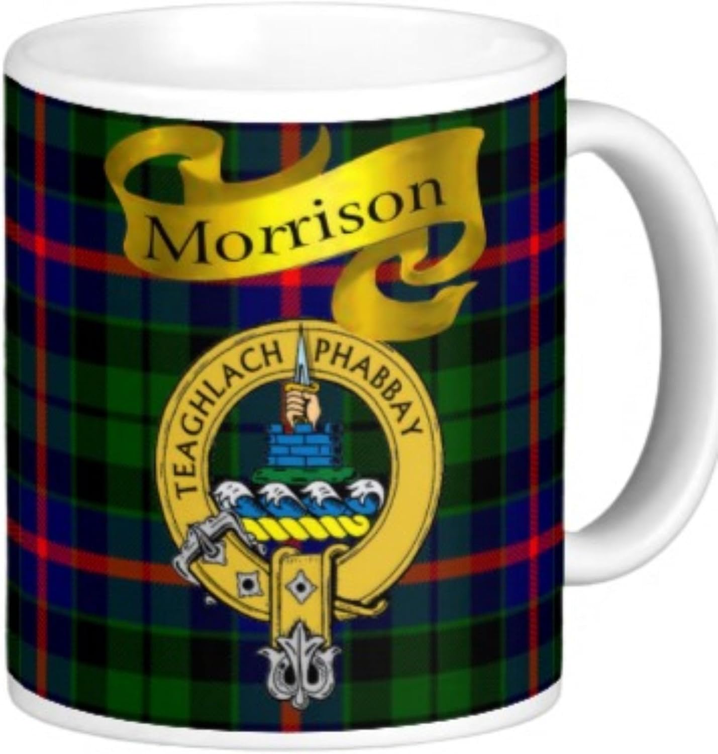 Scottish Clan Morrison on 11 Oz. Ceramic Coffee Mug