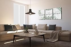 3 Pieces Blessed Sign Wall Decor - Thankful
