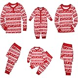 mom dad and baby matching christmas pajamas