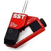 SST - Drag Knife - &frac14;&rdquo; Hardened Steel Shaft - Cuts Wood Veneer, Plastic, Leather &amp; More - Precision Thumbscrew for Easy Blade Length Adjustment - Compact Body - Collapsible