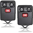 MechanMagic 2 Key Fob Remote Replacement Fits for 1998-2016 F150 F250 F350 Ranger Escape Explorer Focus E150 Expedition,Mazda,Mercury,Lincoln MKZ MKX CWTWB1U345 CWTWB1U33 Keyless Entry Remote Control