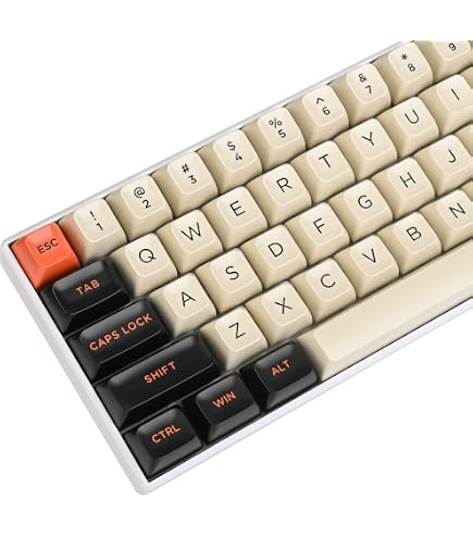 Amazon.com: Ussixchare 150-Key Carbon Keycaps ASA Profile PBT Key