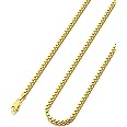 Waitsoul 925 Sterling Silver Box Chain Lobster Clasp 2/3/4/5mm Necklace for Women Mens Box Chain Silver/18K Gold Necklace Chain Diamond Cut 16-30 Inches