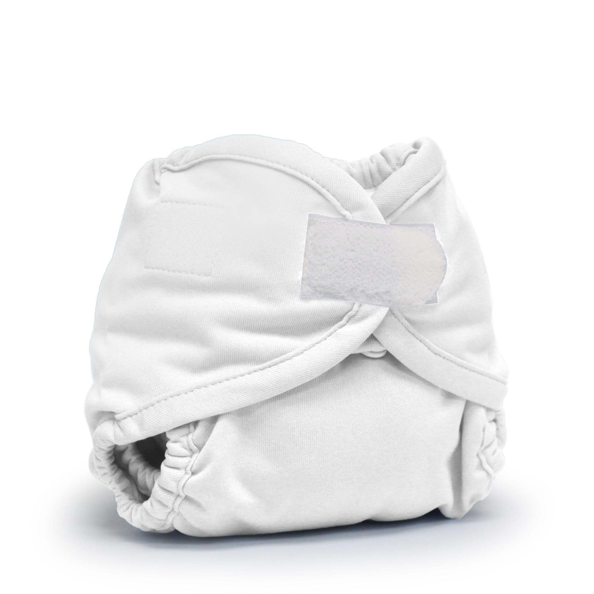 Rumparooz Newborn Aplix Cloth Diaper Cover, White