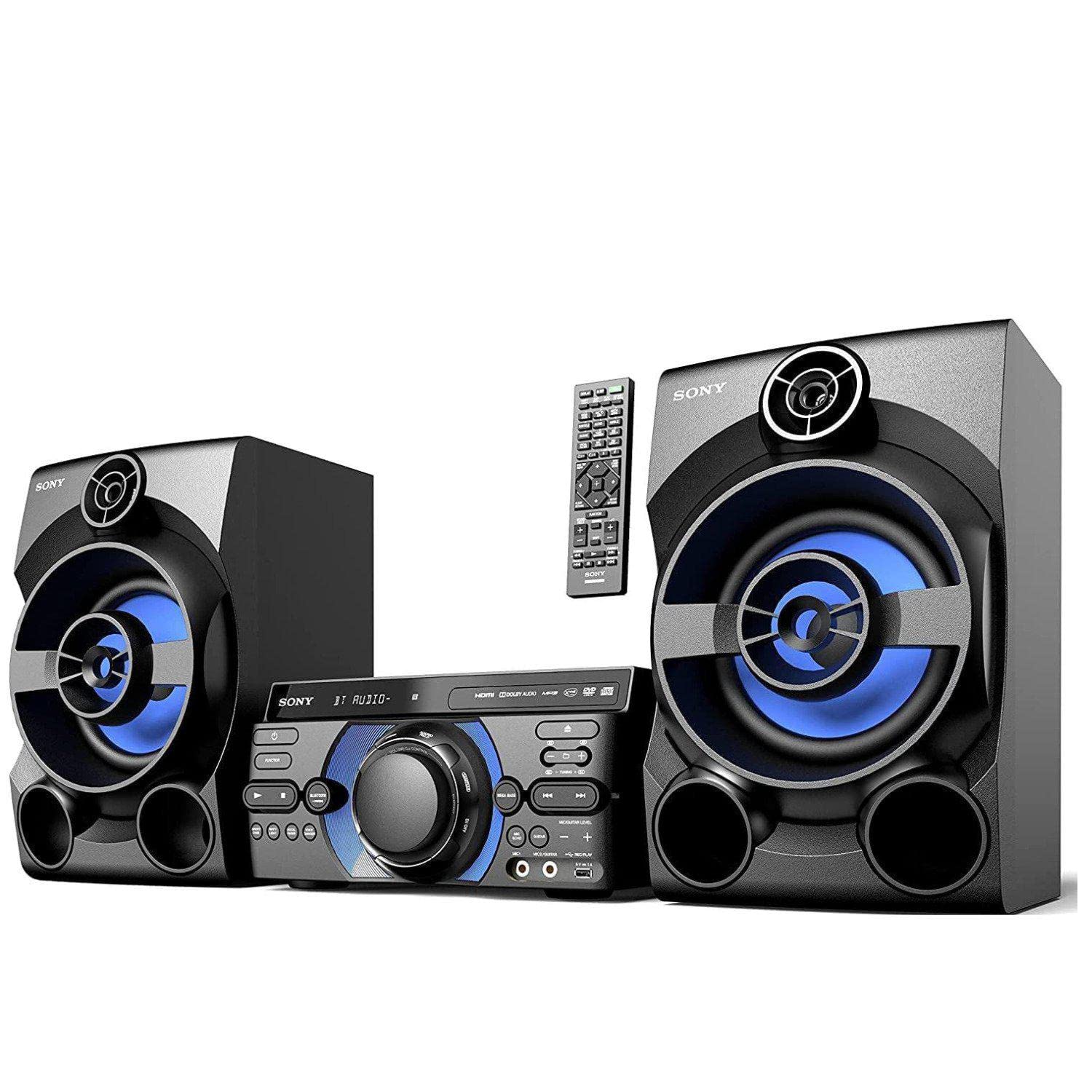 Music High End Home Stereo Systems Sony Bluetooth Stereo Shelf