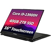 ASUS Vivobook S 16 Flip 2-in-1 Laptop (16" FHD+ Touchscreen, Intel 14-Core i9-13900H, 40GB RAM, 2TB SSD) for Creator, Photographer, Designer, Backlit Keyboard, 1080p Webcam, Win 11 Pro w/Copilot