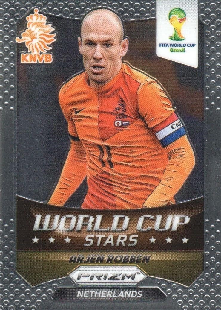 Prizm World Cup Panini Brazil 2014 World Cup Stars # 20 Arjen Robben