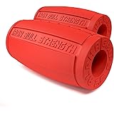 Alpha Grips 2.5 - Extreme Arm Blaster - Best Dumbbell and Barbell Thick Bar Adapter - Fat Bar Grips for Arms and Forearms - f