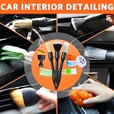 KEYAYE 25 Pcs Car Cleaning Kit Ultra-Soft Detailing Brushes Megkit view 4