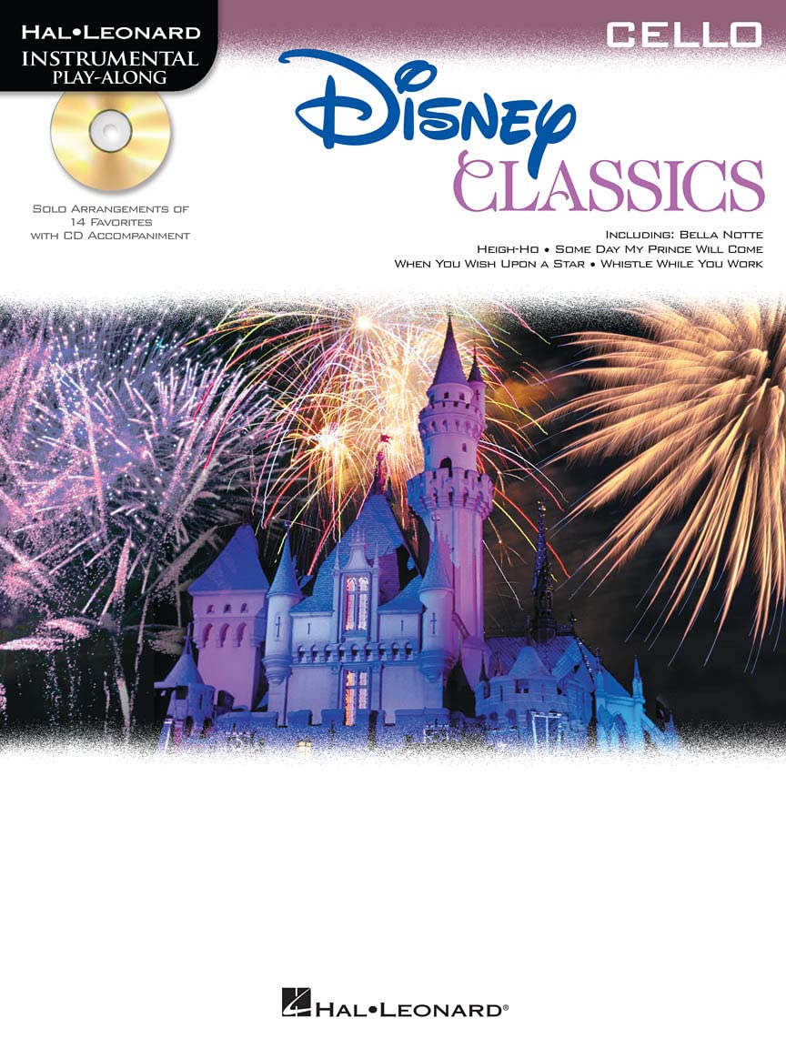 Disney Classics: Cello: Instrumental Play-Along - Cello (Hal Leonard Instrumental Play-Along)