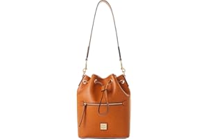 Dooney & Bourke Handbag, Saffiano Drawstring - Brown