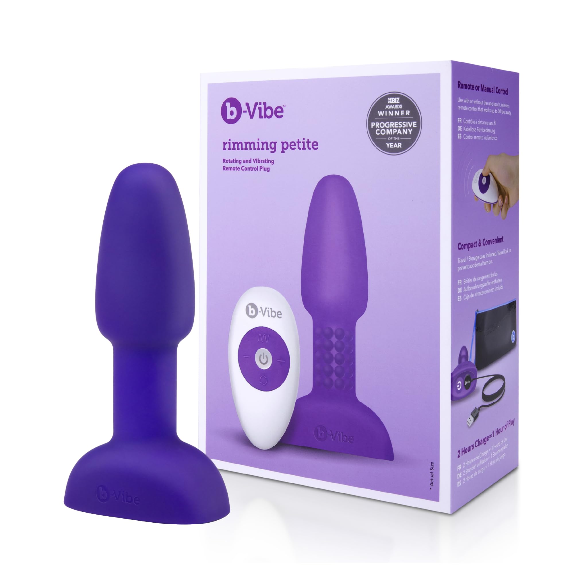 b-Vibe Rimming Petite, Purple