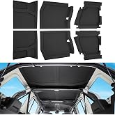 JOYTUTUS Roof Headliner Compatible with 2018-2026 Wrangler JL 4-Door | Hardtop Roof Insulation 5-Layer Fabric Noise &amp; Heat Reduction, 22&deg;C Cabin Cooler